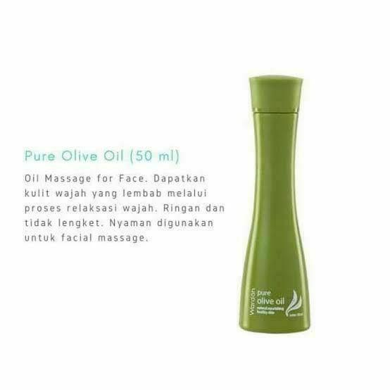 Wardah Pure Olive Oil 50 ml Vievie House