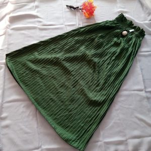 ini adalah Rok Plisket Anak Army, size: Long 80 cm, material: Jersey, color: Green, brand: BajuAnakindonesia, age_group: kids, gender: unisex