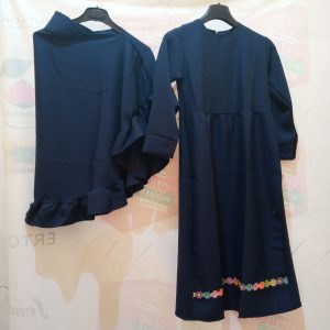 ini adalah Set Jersey Renda Anak Navy, size: XL, material: jersey, color: nevy, brand: Gamisindonesia, age_group: kids, gender: female