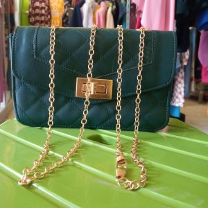 ini adalah Tas Asha Emerald, size: 18 cm x 13 cm, material: synthetic, color: green, brand: tasbahuindonesia, age_group: all ages, gender: female
