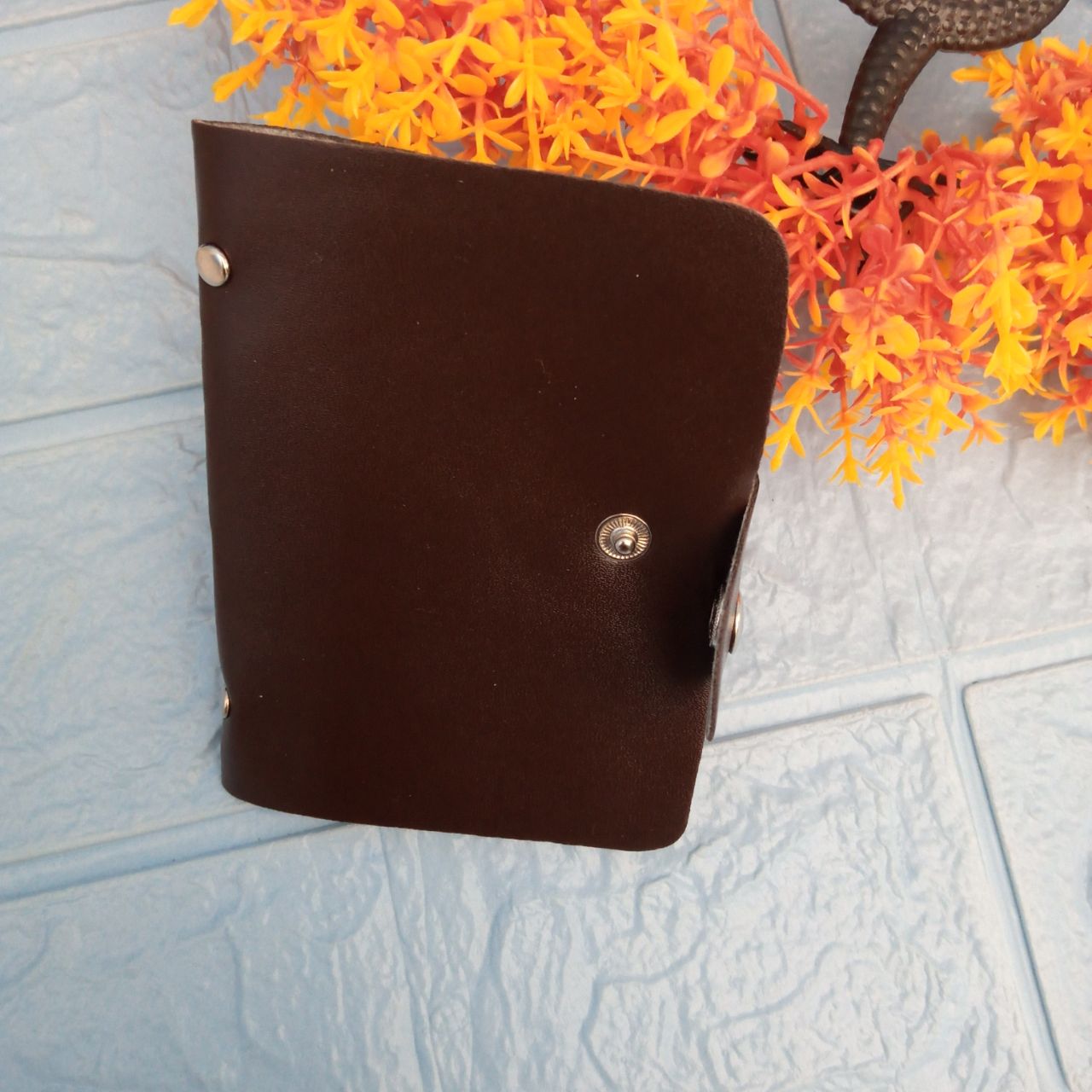 ini adalah Dompet Kartu Kulit Coklat, size: 11cmx9cm, material: synthetic, color: chocholate, brand: Dompetindonesia, age_group: all ages, gender: female