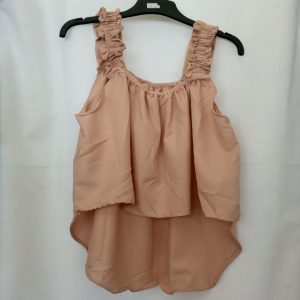 ini adalah Tank Top Outer Coksu, size: LD 108cm, material: twiscone, color: Chocholate milk, brand: outervestindonesia, age_group: all ages, gender: female