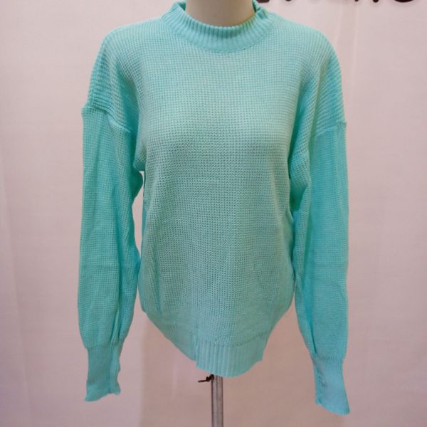 ini adalah Roundhand Mint, size: L, material: wol, color: green mint, brand: Roundrajutindonesia, age_group: all ages, gender: female