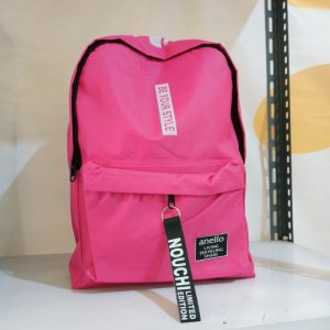 ini adalah Tas Backpack Style Fanta, size: 35 cm x 30 cm, material: mikro, color: pink fanta, brand: tasranselstylebjn, age_group: all ages, gender: female