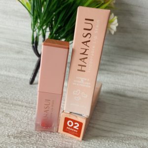 ini adalah Hanasui Liptint 02 Peachy, brand: hanasui, age_group: all ages, gender: female
