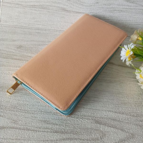 ini adalah Dompet Simple Peach, size: 20cm x 12cm, material: synthetic, color: pink peach, brand: longwalletbojonegoro, age_group: all ages, gender: female