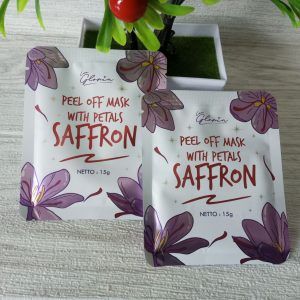 ini adalah Masker Peel Off Lea 15gr Saffron, brand: Gloria Lea, age_group: all ages, gender: female