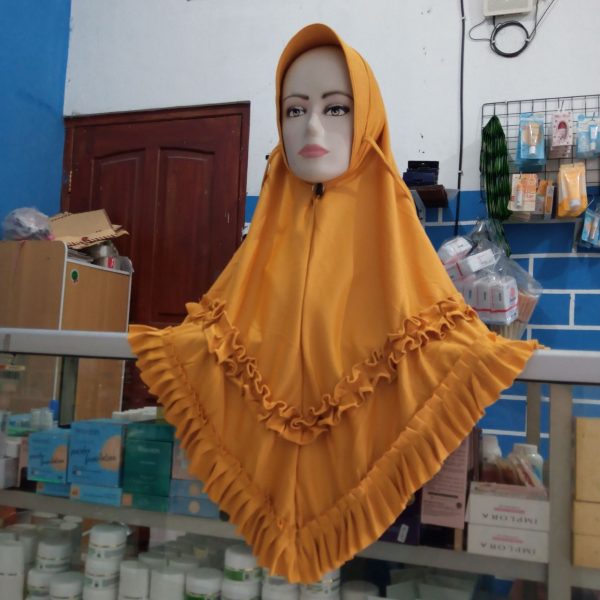 ini adalah Jilbab Rempel Tali Mustard, size: L, material: jersey, color: mustard, brand: Jilbabrempeltali, age_group: all ages, gender: female