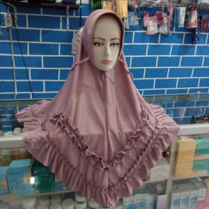 ini adalah Jilbab Rempel Tali Pink, size: L, material: jersey, color: pink, brand: Jilbabrempeltali, age_group: all ages, gender: female