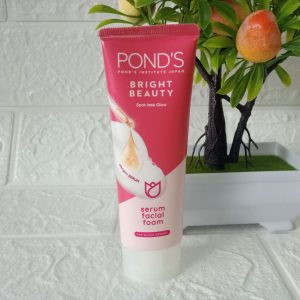 ini adalah Ponds Serum Facial Foam 50ml, brand: ponds, age_group: all ages, gender: female
