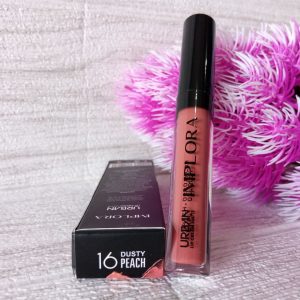 ini adalah Lipcream Implora No.16, color: peach, brand: Implora, age_group: all ages, gender: female