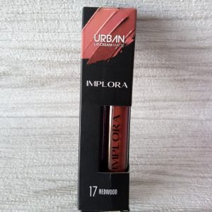 ini adalah Lipcream Implora No.17, color: peach, brand: Implora, age_group: all ages, gender: female