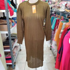 ini adalah Dress Rajut Bronze, size: 100cm, material: wol, color: chocholate bronze, brand: dressrajutbojonegoro, age_group: all ages, gender: female