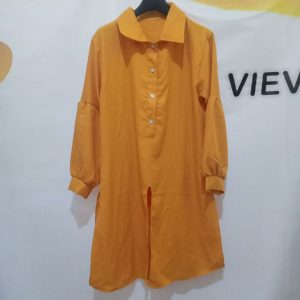ini adalah Tunik Diara Mustard, size: LD100cm, material: mosscrepe, color: yellow mustard, brand: Tunikdiarabojonegoro, age_group: all ages, gender: female