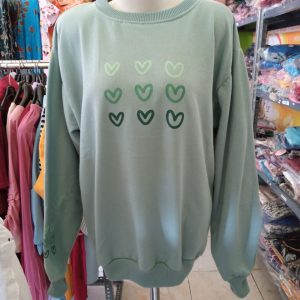 ini adalah Sweater Cinta Mint, size: LD 106cm, material: Fleece, color: green mint, brand: sweatercintabojonegoro, age_group: all ages, gender: female