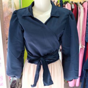 ini adalah Blouse Angel Navy, size: LD100cm, material: cotton, color: nevy, brand: blouseangelbojonegoro, age_group: all ages, gender: female