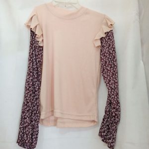 ini adalah Blouse Mindi Cream, size: LD90cm, material: cotton, color: cream, brand: blouselovabojonegoro, age_group: all ages, gender: female