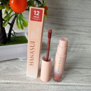 ini adalah Hanasui Lipcream Matte 12, brand: Hanasui, age_group: all ages, gender: female