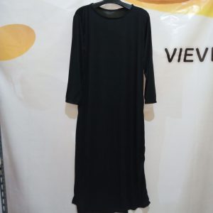 ini adalah Manset Dress Hitam, size: 100cmx133cm , material: jersey, color: black, brand: mansetdressbojonegoro, age_group: all ages, gender: female