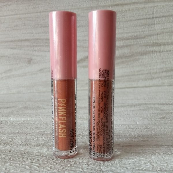 ini adalah Pinkflash Lipcream N05 Cookies, brand: Pinkflash, age_group: all ages, gender: female