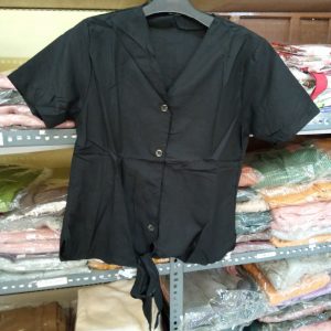 ini adalah Blouse Megi Hitam, size: L, material: cotton, color: black, brand: blousemegibojonegoro, age_group: all ages, gender: female