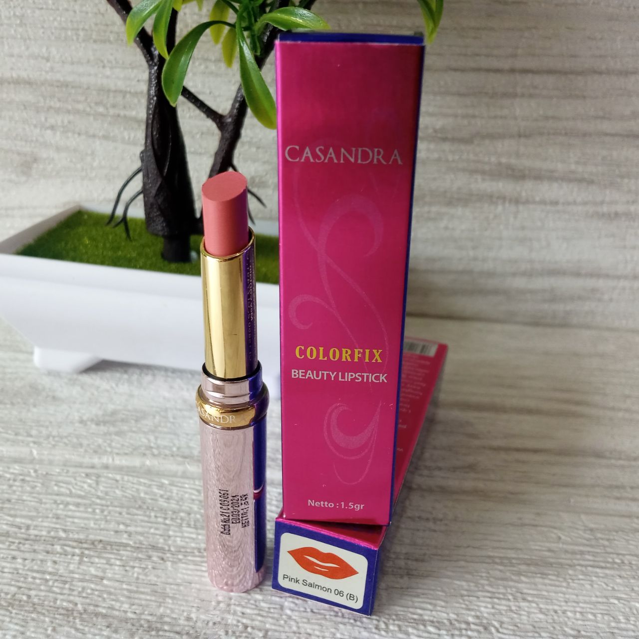 ini adalah Casandra Colorfix 06B Pink Salmon, brand: Casandra, age_group: all ages, gender: female