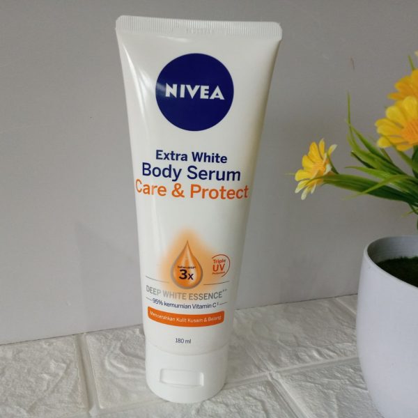 ini adalah Nivea Body Serum Care & Protect, brand: Nivea, age_group: all ages, gender: female