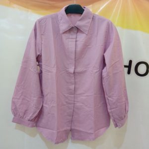 ini adalah Blouse Kira Ungu, size: LD105cm, material: cotton, color: purple, brand: blousekirabojonegoro, age_group: all ages, gender: female, style: casual blouse,office blouse, pattern: plain