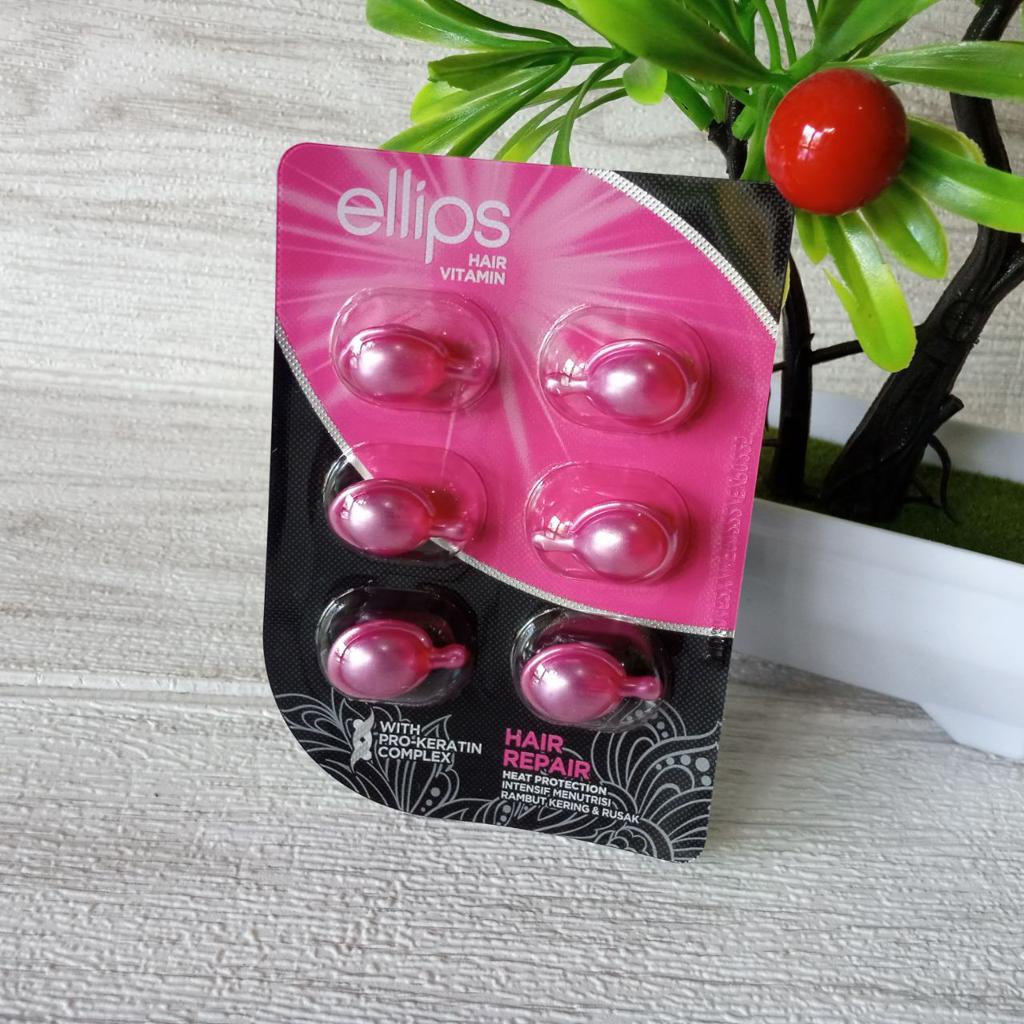 ini adalah Elips Hair Vitamin Pink, brand: elips, age_group: all ages, gender: female, capacity: 6 ml