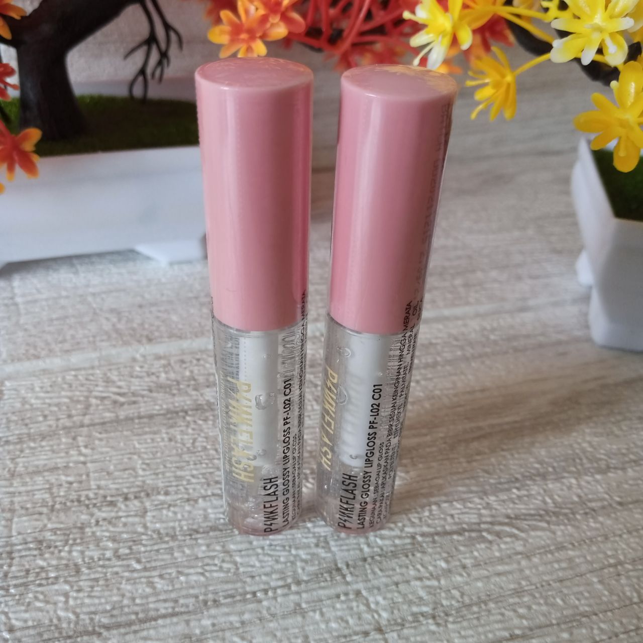ini adalah Pinkflash Lipgloss C01, brand: Pinkflash, age_group: all ages, gender: female