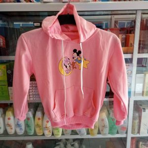 Ini adalah Jaket Anak Mimi Pink size: LD78cm, material: Fleece, color: pink, brand: jaketanakbojonegoro, age_group: kids, style: cutie kids sweater, couple kids hoodie, gender: unisex, pattern: cartoon printing,