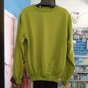 Ini adalah Sweater Polos Avocado size: LD 90cm, Panjang 60cm, material: Fleece, color: green avocado, brand: sweaterpolosbjn, age_group: all ages, style: casual sweater, gender: unisex, pattern: plain,