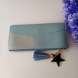 Ini adalah Dompet Panjang D57 Biru size: medium, material: sintetis, color: blue, brand: dompetd57bojonegoro, age_group: all ages, style: fashionable long wallet, gender: female, pattern: sewing combination,