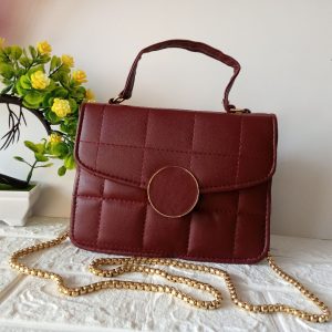 Ini adalah Tas Nala Marun size: 20 cm x 14.5cm, material: synthetic, color: maroon, brand: tasnalabjn, age_group: all ages, style: fashionable sling bag, gender: female, pattern: plain,