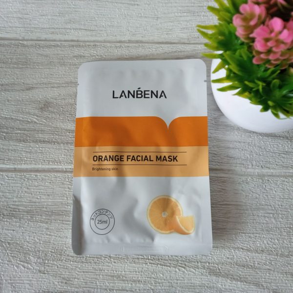 Ini adalah Lanbena Mask Orange brand: lanbena, age_group: adult, gender: unisex, capacity: 25 ml,