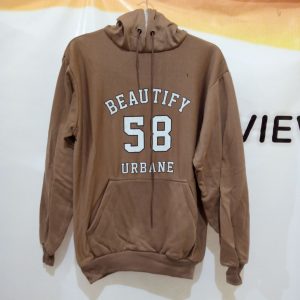 Ini adalah Hoodie Beauty Mocca size: LD 103cm, material: fleece, color: mocca, brand: hoodiebautybojonegoro, age_group: adult, style: hoodie sweater outfit , gender: unisex, pattern: plain with sablon,