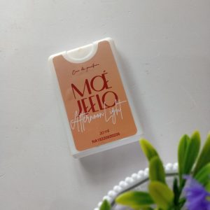 Ini adalah Moe Jello Parfum Afternoon Light 20ml brand: moe jello, age_group: adult, gender: female, capacity: 20 ml,