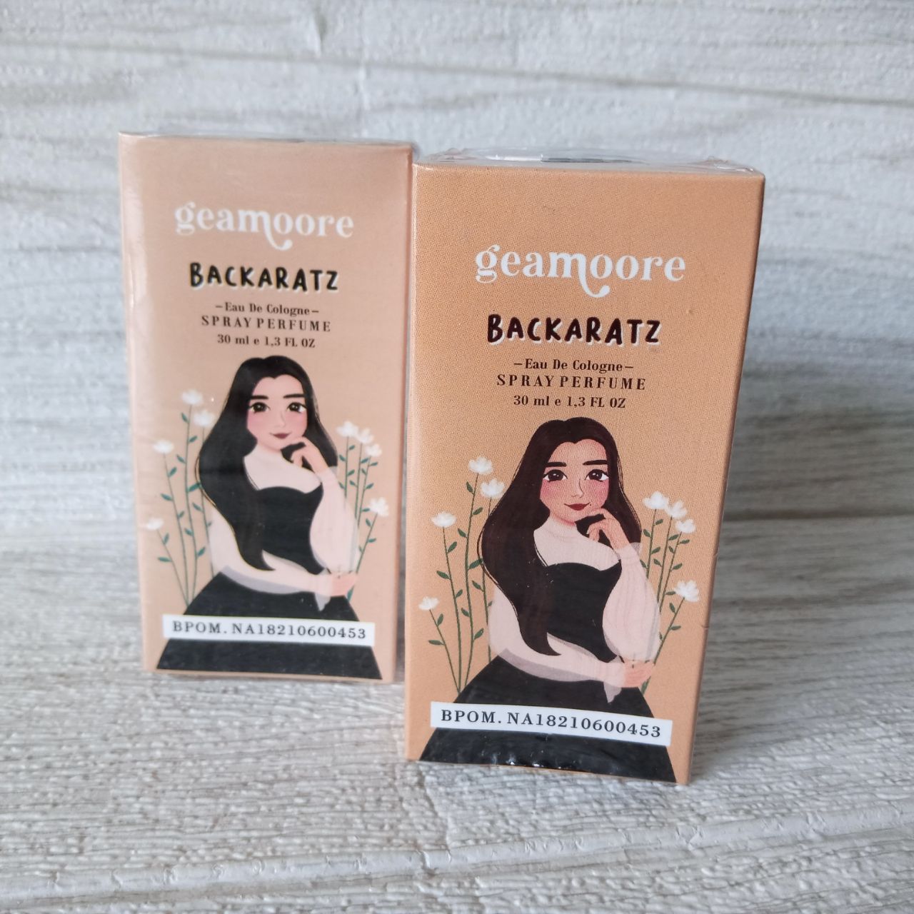 Ini adalah Geamoore 30ml Backaratz brand: geamoore, age_group: all ages, gender: female, capacity: 30 ml,