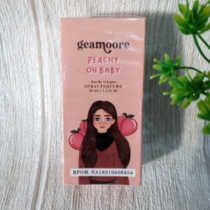 Ini adalah Geamoore 30ml Peach Oh Baby brand: geamoore, age_group: all ages, gender: female, capacity: 30 ml,