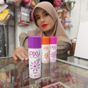 Ini adalah Pixy Deodorant 34gr Violette brand: Pixy, age_group: all ages, gender: female, capacity: 34 ml, ingredients: sd alcohol 40-b, propylene glycol, water (aqua), sodium stearate, cetyl alcohol, fragrance (parfum), ethylhexylglycerin, menthol, tocopheryl acetate, CI 17200, CI 42090,